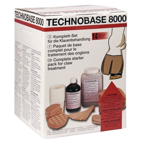 TECHNOBASE 8000 TIRNAK BAKIM KİTİ 14'LÜ, AYAK BAKIM SETİ
