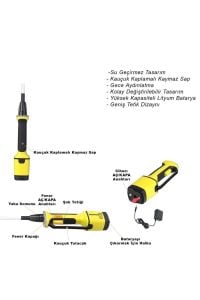 ÜVENDİRE UZUN SAPLI ŞARJLI ŞOK DEDEKS