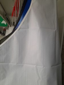 SAĞIM KASAP  ŞARKÜTERİ BULAŞIK ÖNLÜĞÜ PVC 70X120 CM BEYAZ