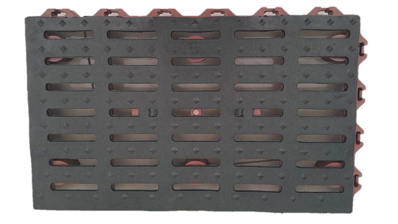 PLASTİK IZGARA KAUÇUK TABANLIK  40X60X5