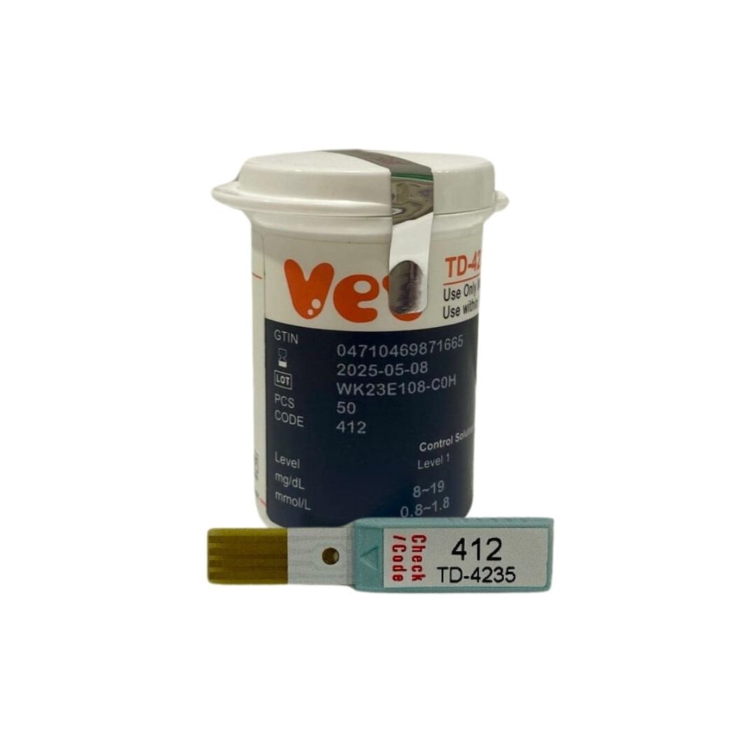 TaiDoc TD-4235 ß-Keton Test Çubuğu Strip 50 Adet