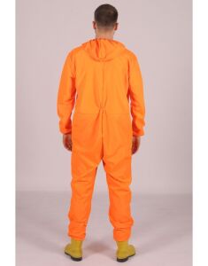 SU GEÇİRMEZ İŞÇİ TULUMU SAĞIMCI, ÇİFTÇİ, BAHÇIVAN, LABORATUVAR TULUMU YAĞMURLUK TURUNCU