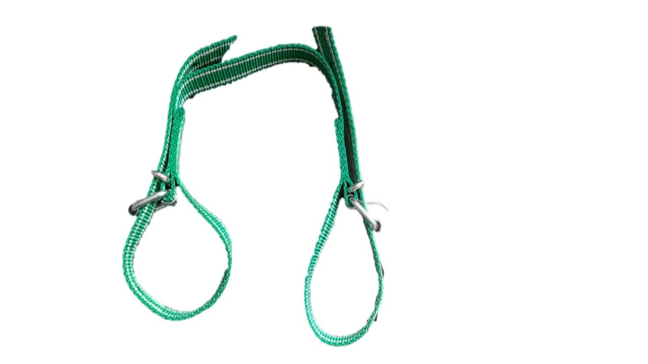 KÖSTEK YEŞİL / BEYAZ 2 TOKALI DERİLİ