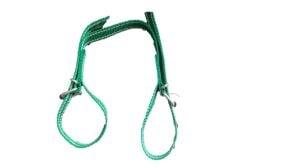 KÖSTEK YEŞİL / BEYAZ 2 TOKALI DERİLİ