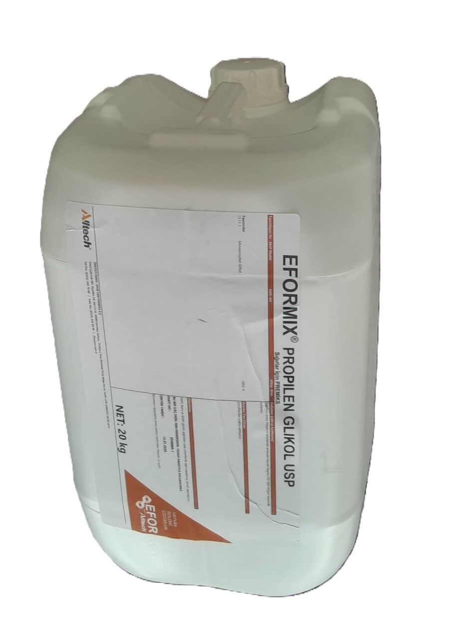 MONOPROPİLEN GLİKOL 20 LT ( SADECE YURTİÇİ KARGO İLE GÖNDERİLİR.)