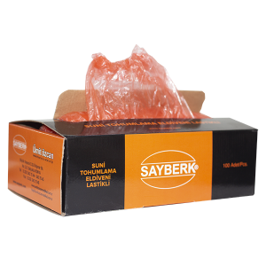 SUNİ TOHUMLAMA ELDİVENİ LASTİKLİ 100 LÜ