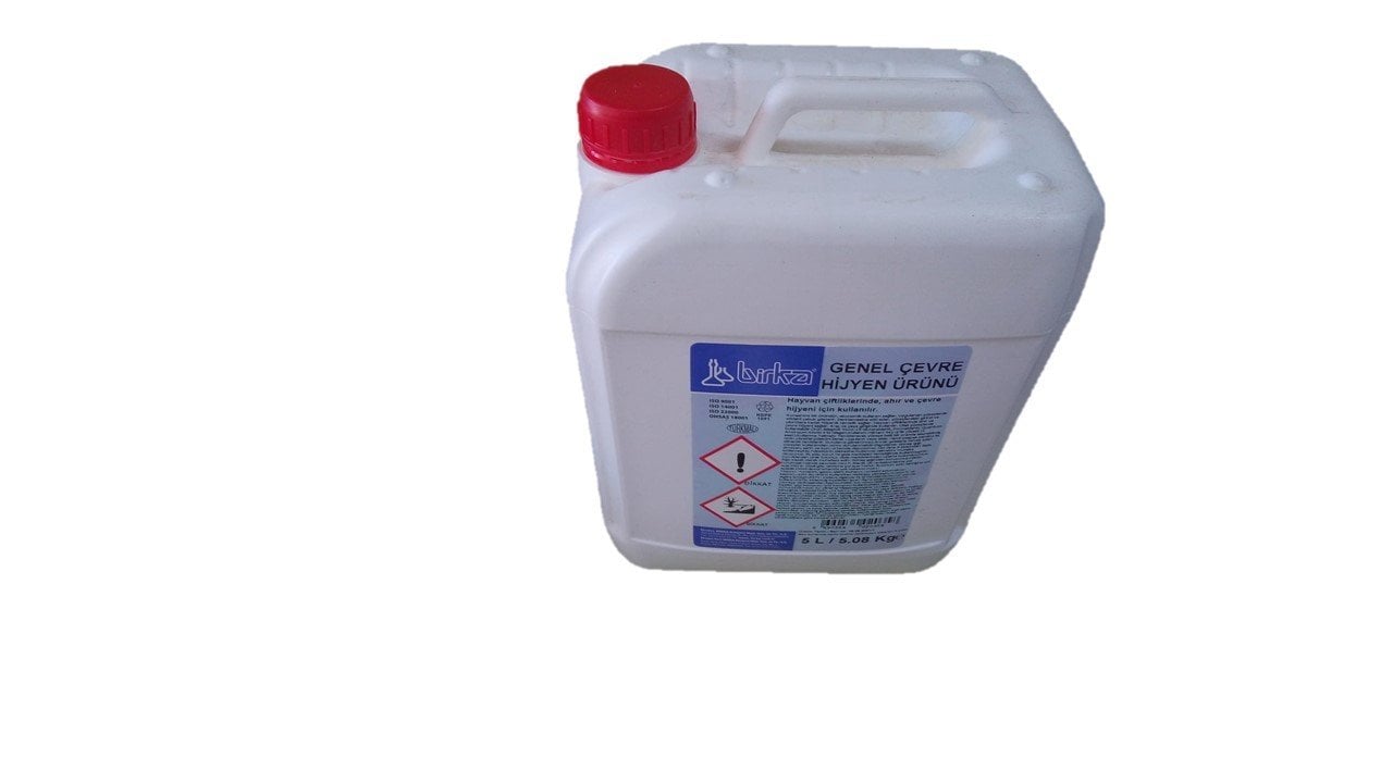GENEL ÇEVRE DEZENFEKTANI 5 LT (SADECE YURTİÇİ KARGO İLE GÖNDERİLİR)